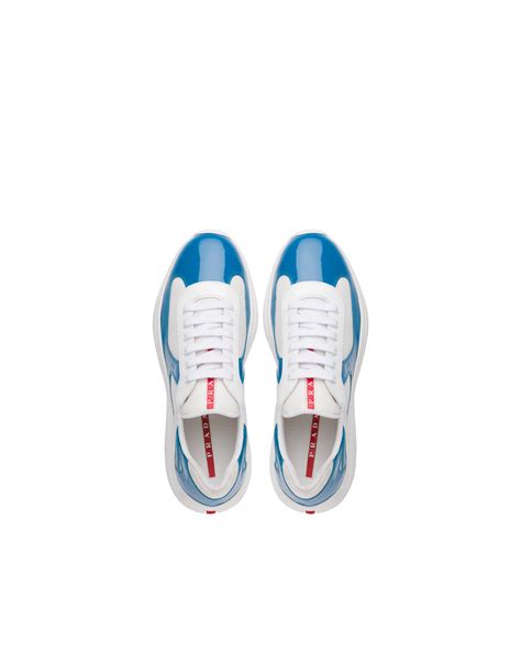 prada light blue shoes|prada sneakers size 14.